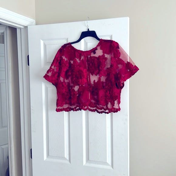 Forever 21 Tops - Crop Top, Red